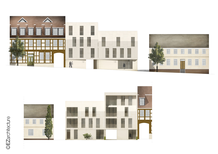 EZarchitecture Ansichten Burg