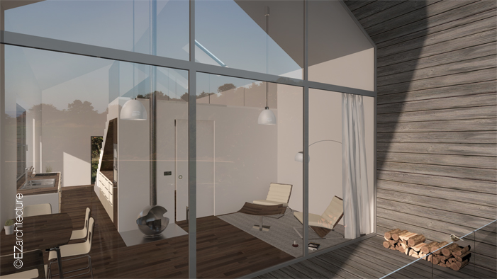 EZarchitecture Hanghaus Innen 01