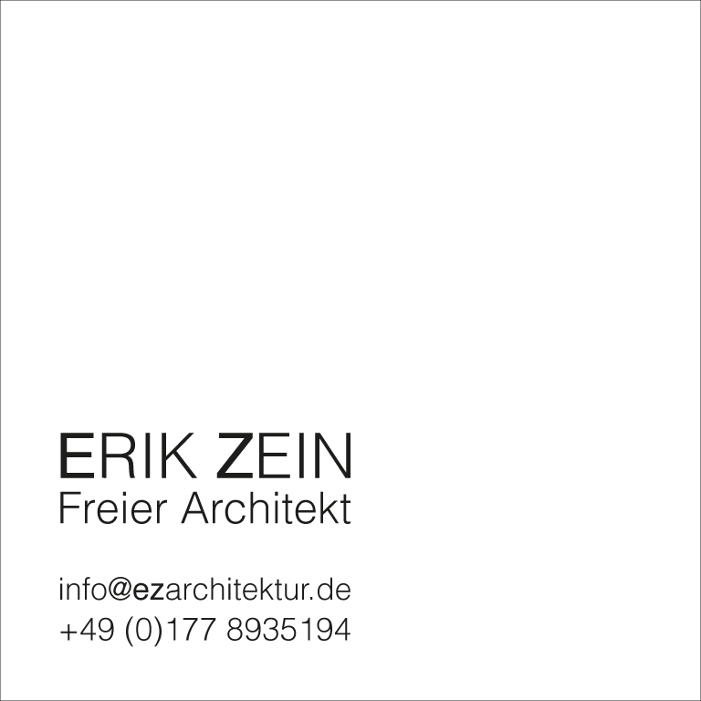 LogoKarte ERIK ZEIN hinten